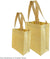 Metallic Glitter Gift Bags with Handles