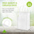 White Colored Paper Bags