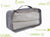 Gray High Capacity Organizer Packing Cubes with Ripstop Nylon, 4 Pcs.