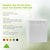 White Colored Paper Bags