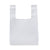 12x7x21 Bulk White Heat Sealed Reusable Fabric T Shirt Bags