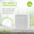 White Colored Paper Bags