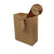 Gold Print Kraft Paper Gift Bags with Handles