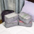 Gray High Capacity Organizer Packing Cubes with Ripstop Nylon, 4 Pcs.