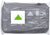 Gray High Capacity Organizer Packing Cubes with Ripstop Nylon, 4 Pcs.